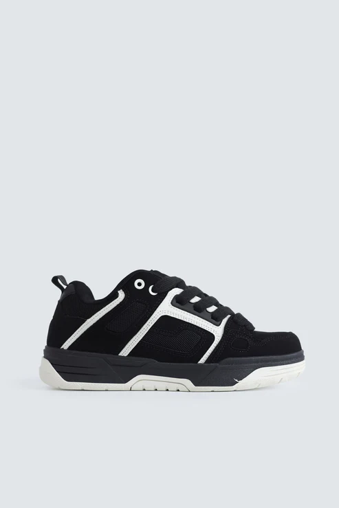 Black sneakers